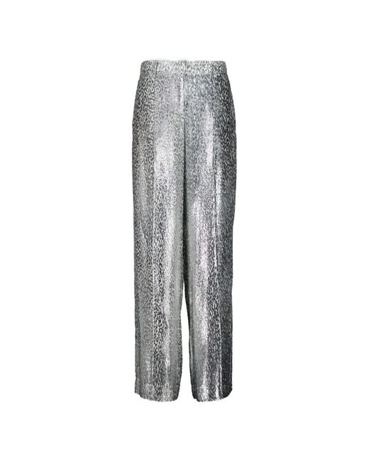 Stella McCartney Gray Fil-Coupé Trousers