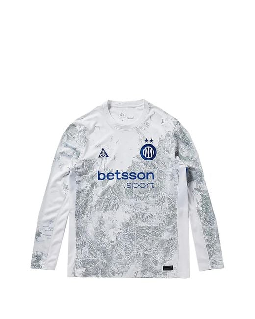 Nike White Inter Milan Stadium Golkeeper T-Shirt for men