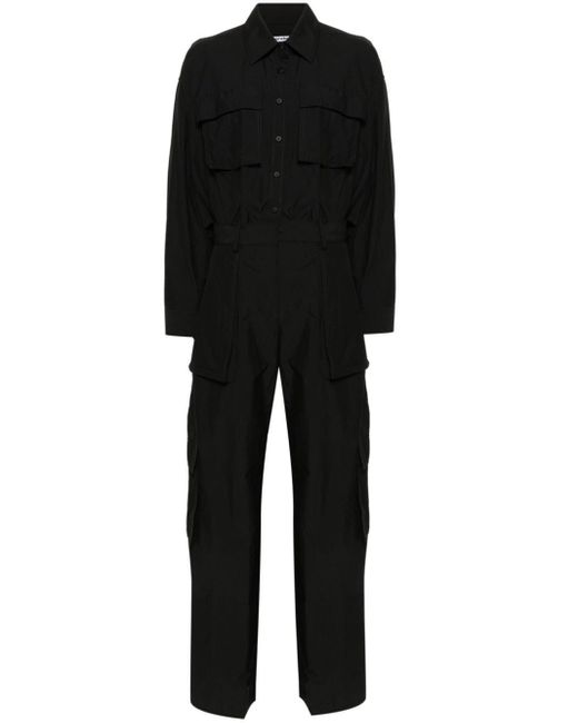 Combinaison à poches cargo Alexander Wang en coloris Black