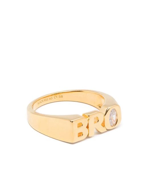 Maria Black Metallic Bro Royal Ring