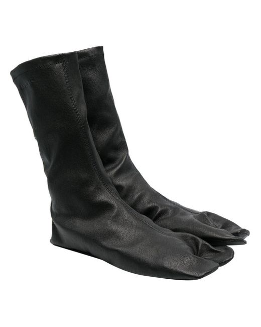 Ambush Black Tabi Slip-on Socks for men