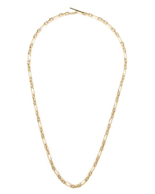 Lizzie Mandler Metallic 18Kt Figaro-Link Chain Necklace