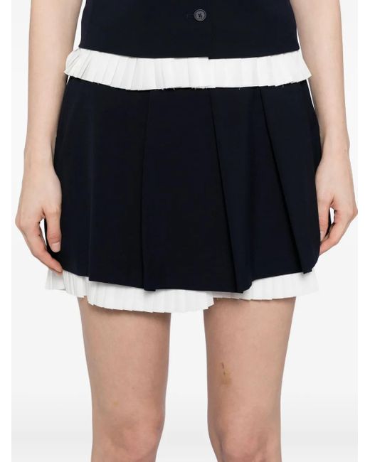 Jonathan Simkhai Blue Suzie Skorts