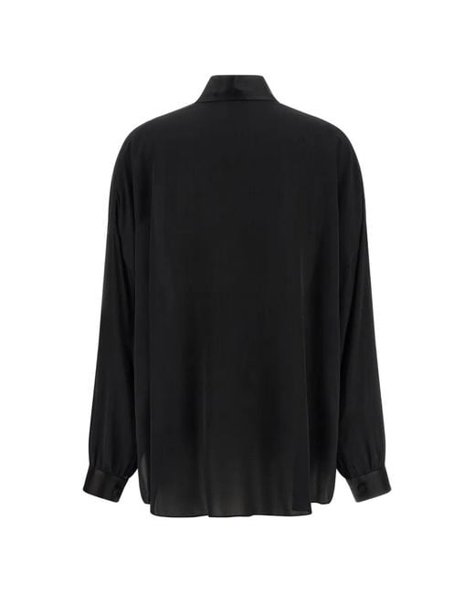 Tom Ford Black Silk Blouse