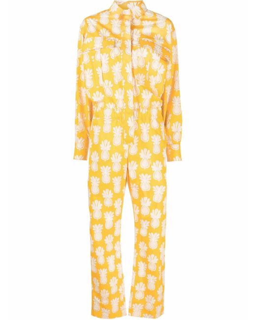 LaDoubleJ Aviator ジャンプスーツ Yellow