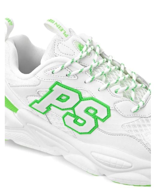 Philipp Plein Green Runner Ps Sneakers