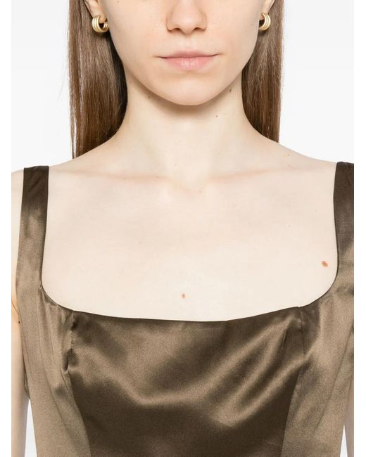 Reformation Ambre Jurk in het Natural