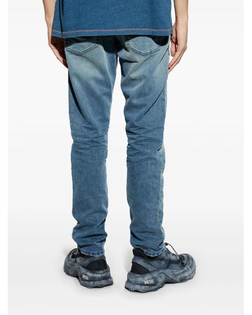 DIESEL Blue D-Krooley-B Jeans for men