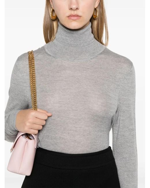 Saint Laurent Wollen Sweater in het Gray