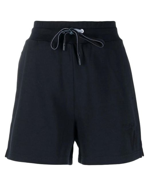 Woolrich Blue Drawstring Track Shorts