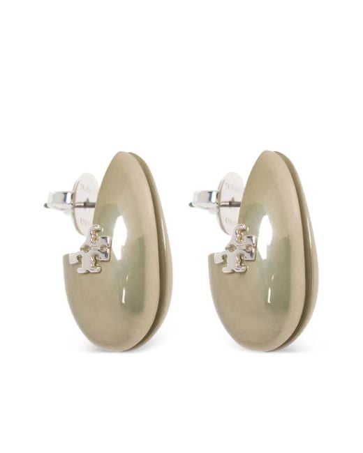Tory Burch Natural Wellen-Ohrringe