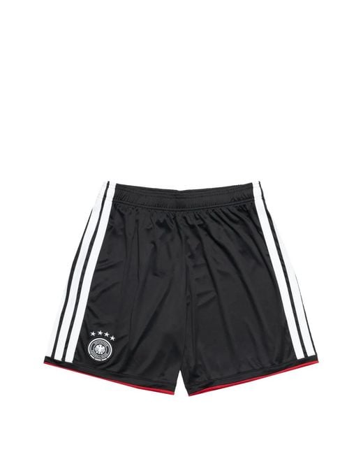 Adidas Black Short Germany À Rayures Latérales for men