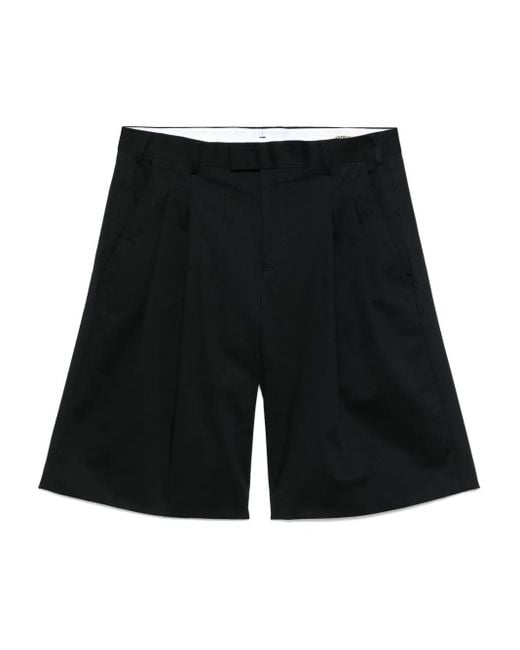 A PAPER KID Shorts Aus Popeline in Black für Herren