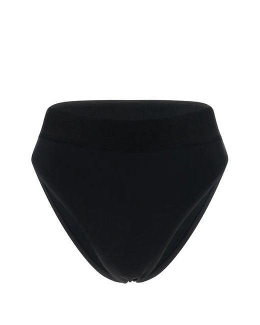 Goldbergh Black Oceane High-Leg Bikini Briefs