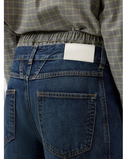 Closed Blue Tori-X Wide-Leg Jeans