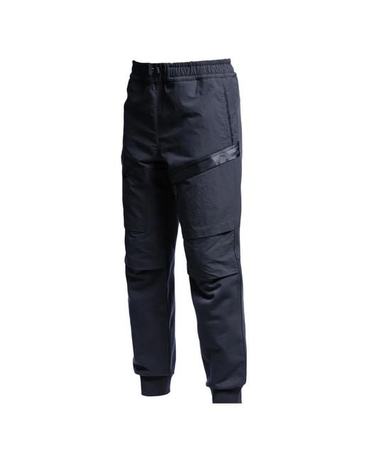 Parajumpers Blue Elgol Panelled Track Pants for men