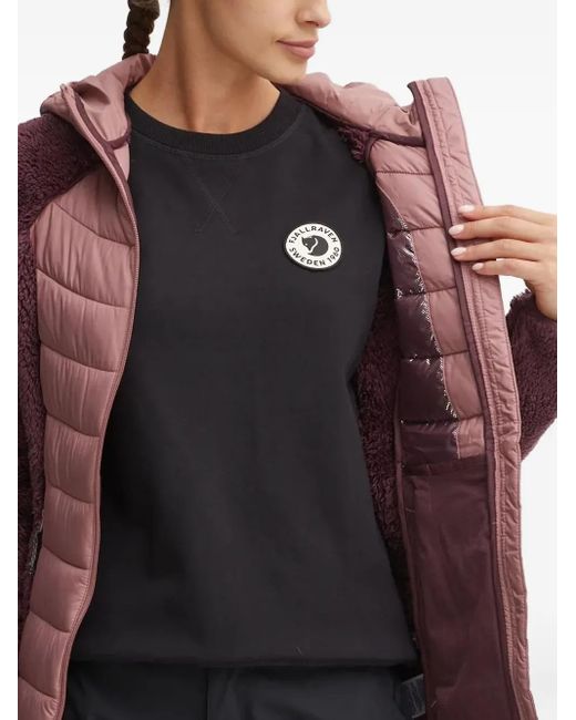 Columbia Pink Quilted Fleece Jacket
