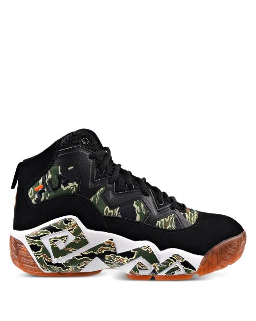 メンズ Fila Tyler Camo スニーカー Black