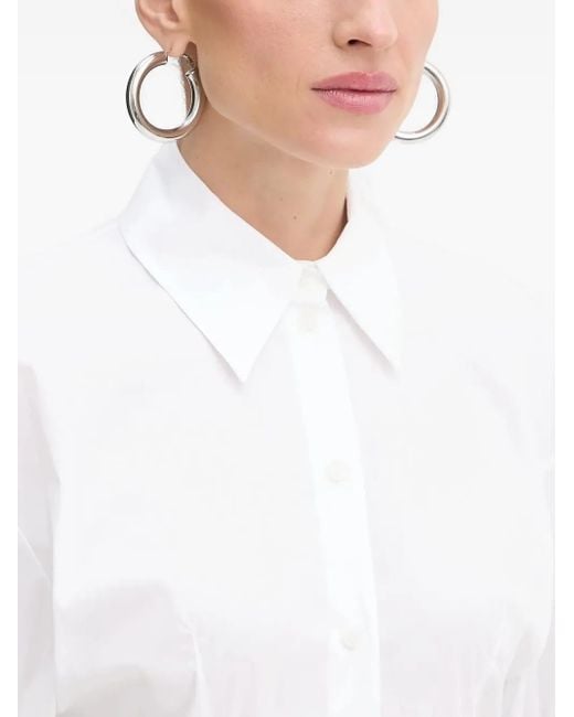 Camicia Aderente di Patrizia Pepe in White
