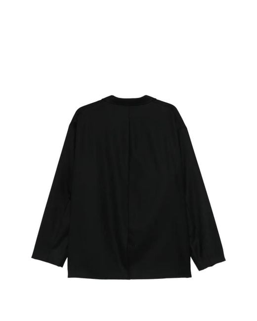 Comme des Garçons Black Patch-Pocket Blazer for men