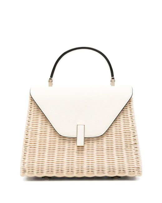 Valextra Natural Mittelgroße Iside Handtasche