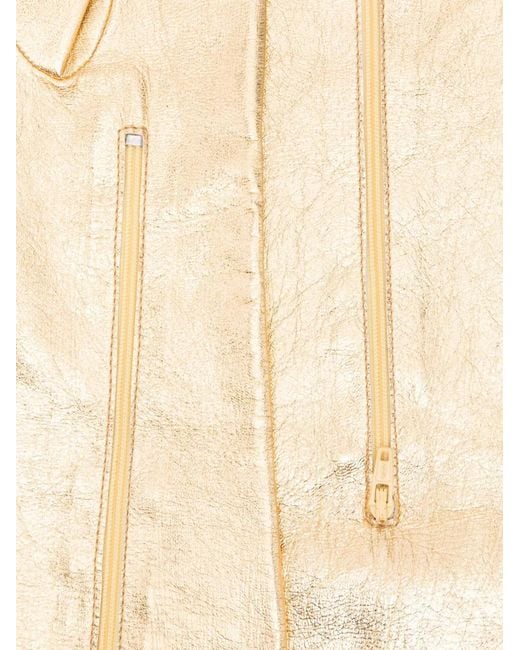 Manokhi White Long Gloves