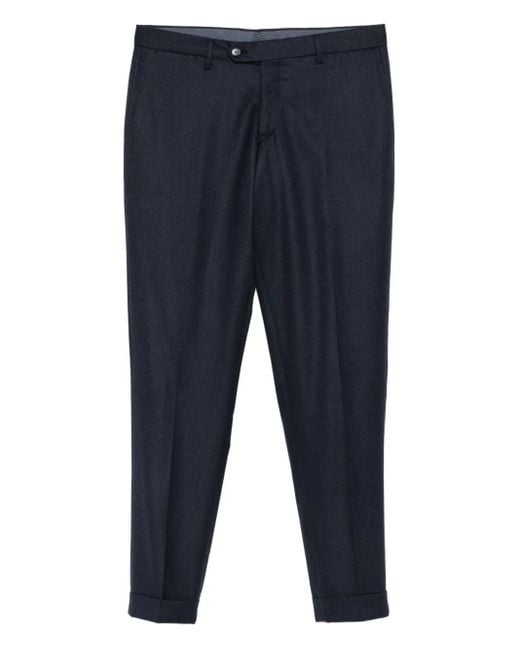 Pantalones con bajos ajustados Barba Napoli de hombre de color Blue