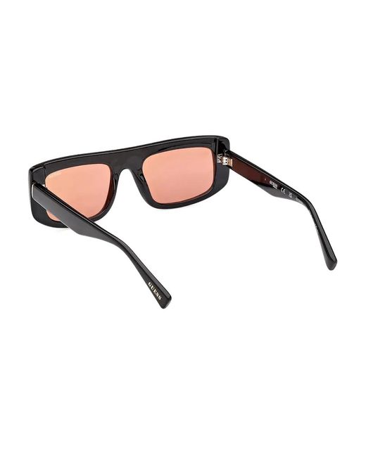 GUESS EYEWEAR Natural Rectangular-Frame Sunglasses