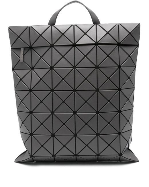Bao Bao Issey Miyake Black Geometric-panelled Backpack