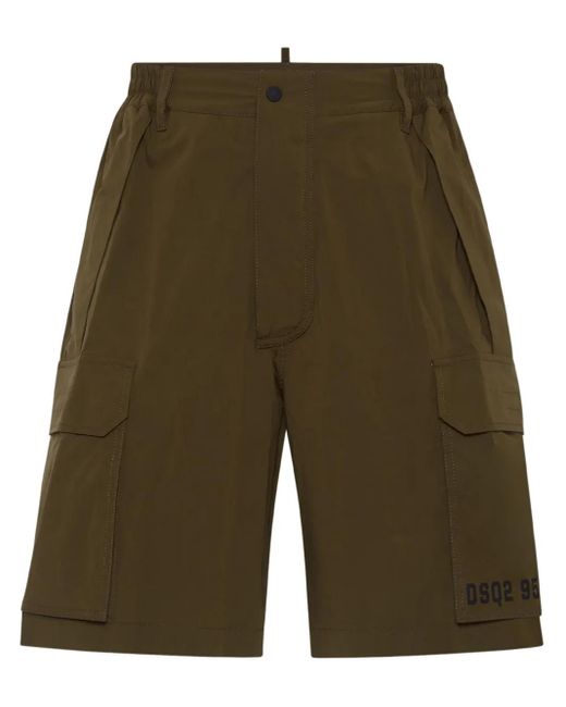 DSquared² Cargo Shorts in het Green voor heren