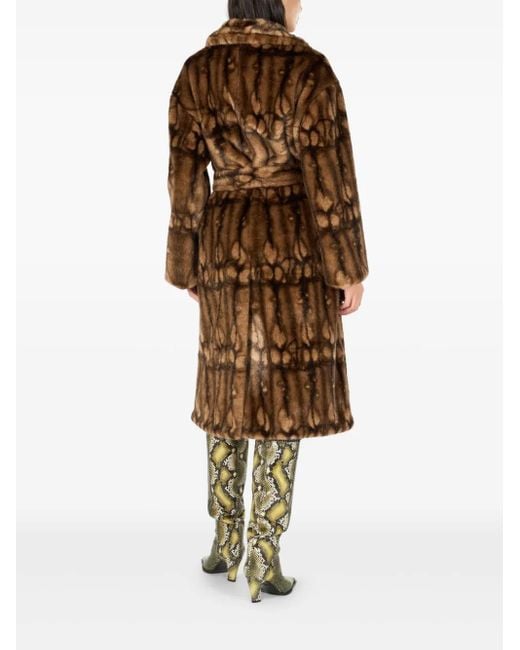 Cappotto di Roberto Cavalli in Brown