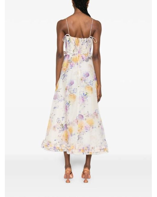 Midi Dresses Zimmermann de color White