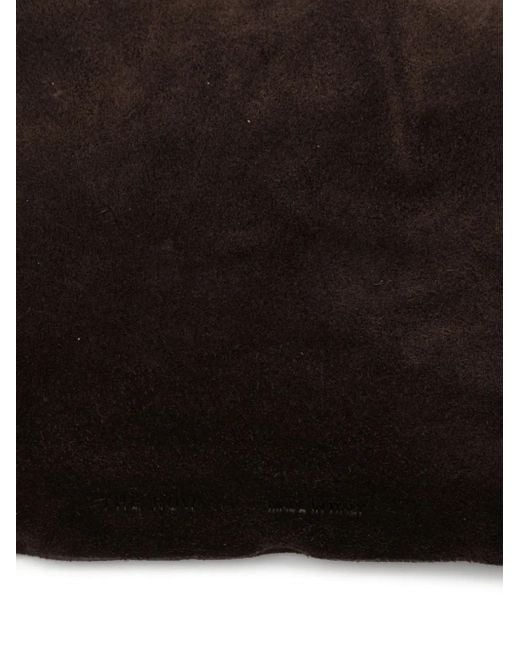 The Row Black Small Bindle Tote Bag