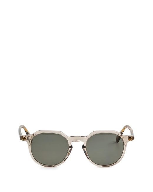 Gigi Studios Gray Nora Round Frame Sunglasses