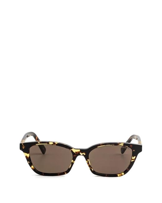 BVLGARI Multicolor Lunettes De Soleil À Monture Carrée