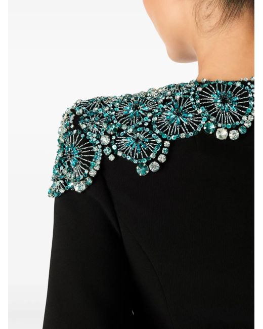 Jenny Packham Daza イブニングドレス Black