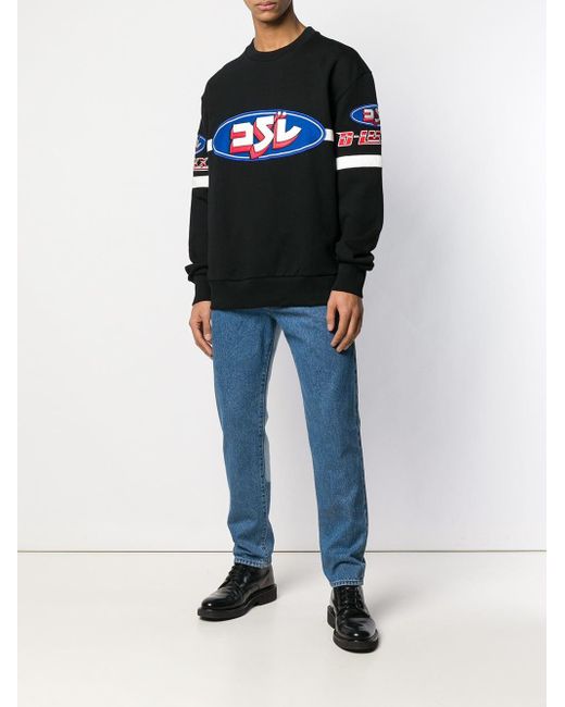 Sweatshirt DIESEL pour homme en coloris Noir Homme Vêtements Articles de sport et dentraînement Sweats 