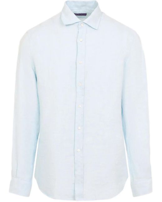 Ralph Lauren White Chambray Shirt for men