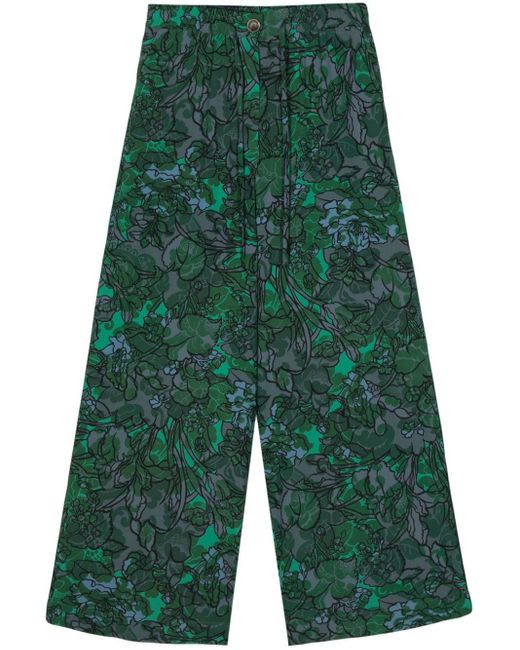 Pantalones anchos Adanastr Pierre Louis Mascia de color Green