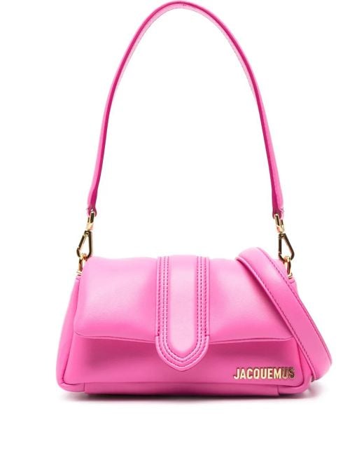 Jacquemus Pink Le Petit Bambimou Leather Shoulder Bag