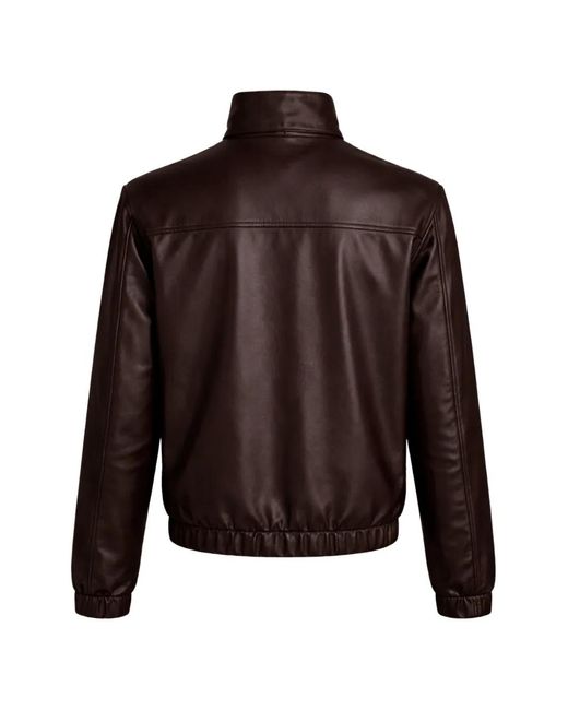 Franzese Collection Brown Reversible Jacket for men