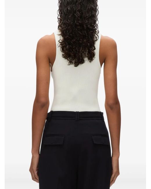 3.1 Phillip Lim Black Straight-Leg Trousers