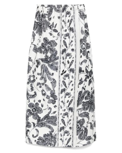 Faliero Sarti グラフィック スカート White