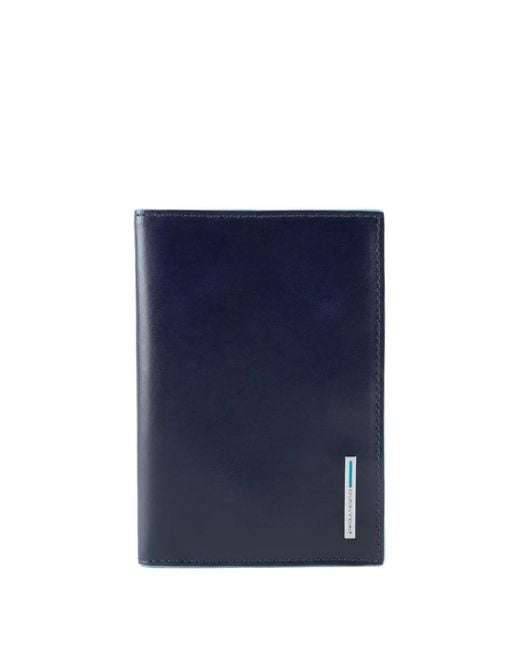 Piquadro Blue Logo-Plaque Document Holder for men