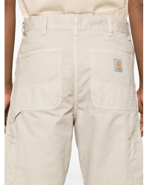 メンズ Carhartt Single Knee ショートパンツ White