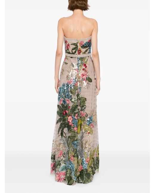 Elie Saab チュール ドレス Green