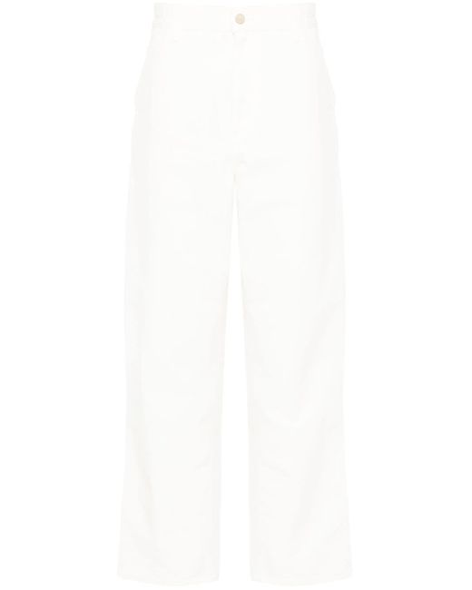 Carhartt Straight-Leg-Hose im Workwear-Look in White für Herren