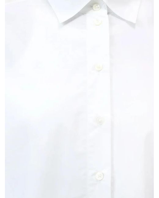 Closed White Pointed-Collar Shirt