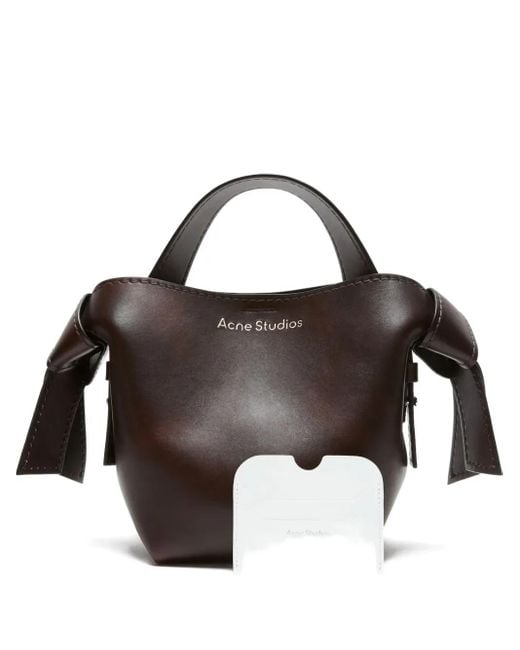 Acne Brown Leather Wallet