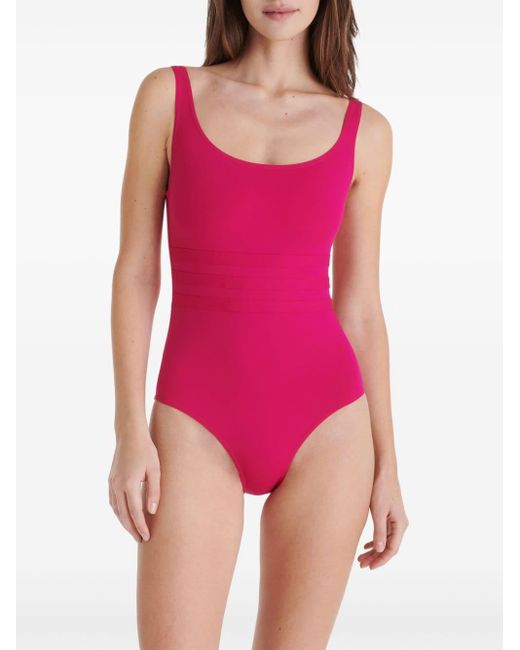 Eres Pink Asia Low-back Swimsuit